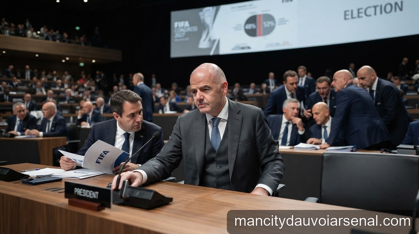 Nội chiến FIFA: Gianni Infantino đối mặt với thách thức lớn nhất trước thềm bầu cử tháng 3/2027
